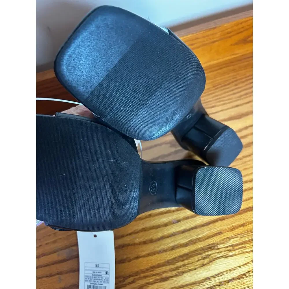 A New Day Diana Block Heel Size 8.5 Target Buckle New Pump - Picture 8 of 10